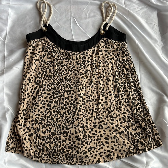 Kardashian Kollection tank with rope straps - Picture 1 of 4